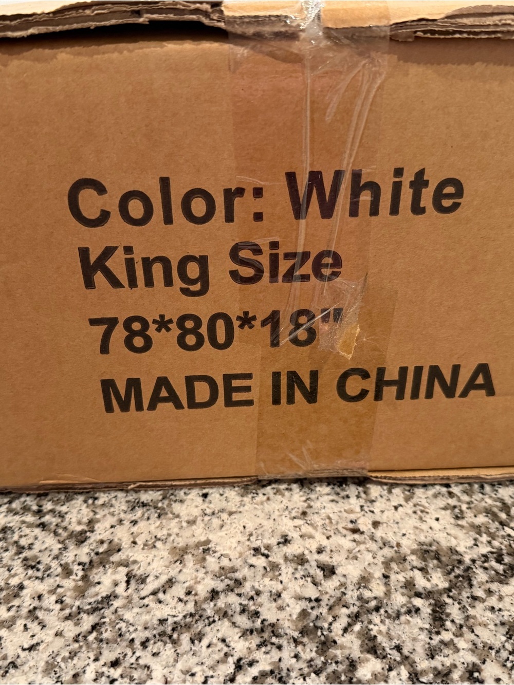 King size cooling mattress topper. Smoke free home. No stains, like brand new.